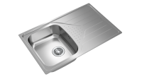 Кухонная мойка UNIVERSE 45 T-XP 1B 1D POLISHED
