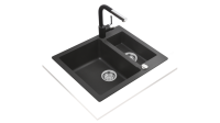 Кухонная мойка CLIVO 60 S-TQ 1½B ONYX BLACK