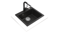 Кухонная мойка CLIVO 50 S-TQ 1B ONYX BLACK